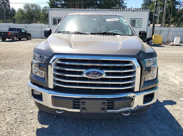 1FTFX1EF4HKC65058 2017 FORD F150 Черный Вид спереди