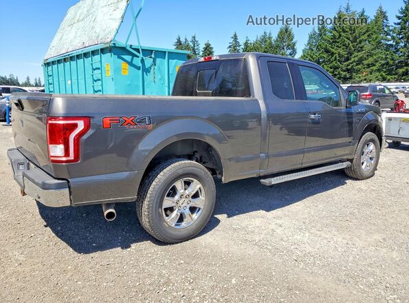 1FTFX1EF4HKC65058 2017 FORD F150 Черный Задняя правая четверть