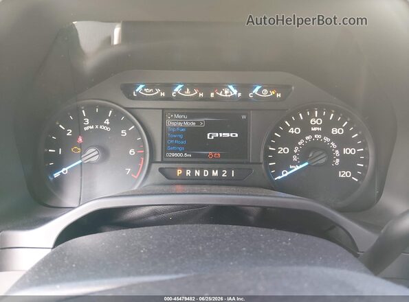 1FTFX1EF5GFD18647 2016 FORD F150 White უკანა სავარძლების ხედი