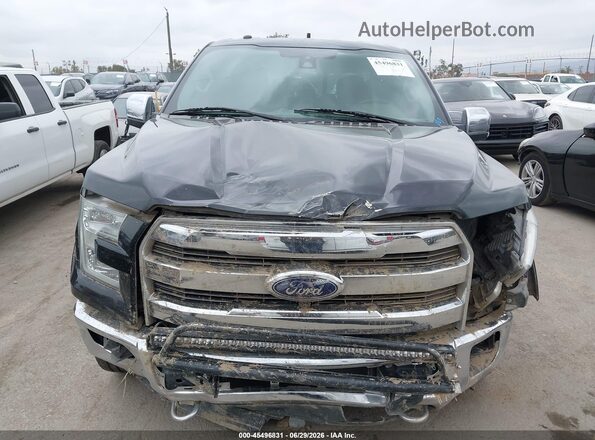 1FTFX1EF5GKE24362 2016 FORD F150 Black Widok wnętrza z tyłu