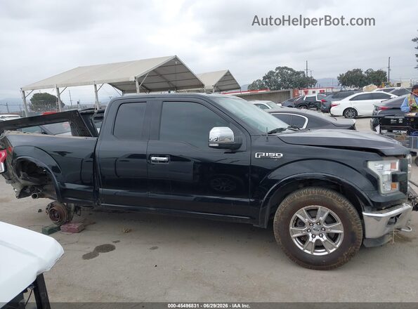 1FTFX1EF5GKE24362 2016 FORD F150 Black Widok wnętrza 360 stopni