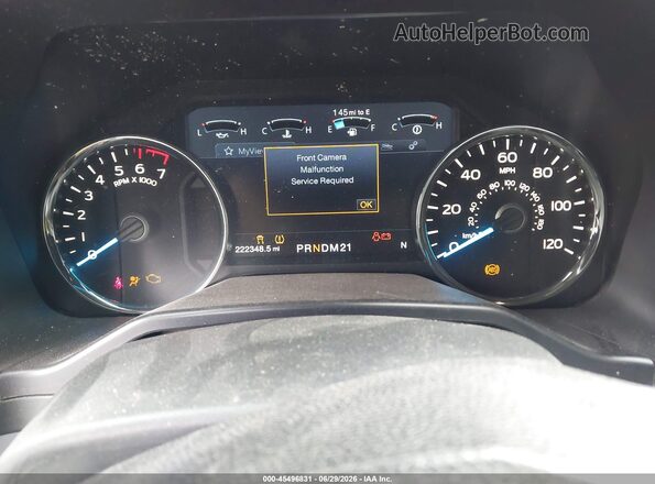 1FTFX1EF5GKE24362 2016 FORD F150 Black Widok tylnych siedzeń