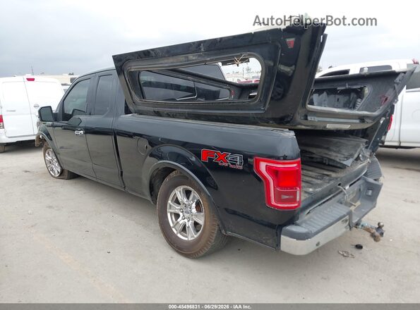 1FTFX1EF5GKE24362 2016 FORD F150 Black Tył lewy