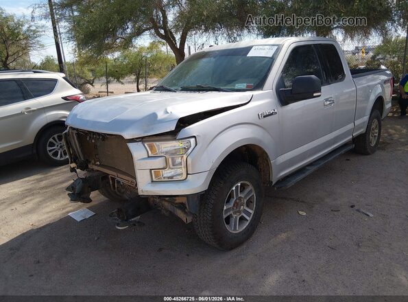 1FTFX1EF6GFD29995 2016 FORD F150 Silver Front left