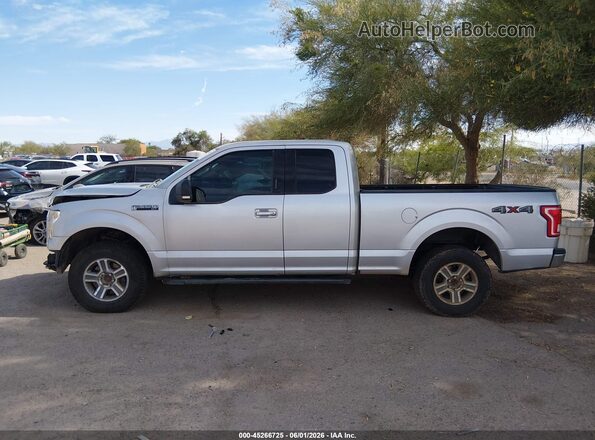 1FTFX1EF6GFD29995 2016 FORD F150 Silver Rear interior view