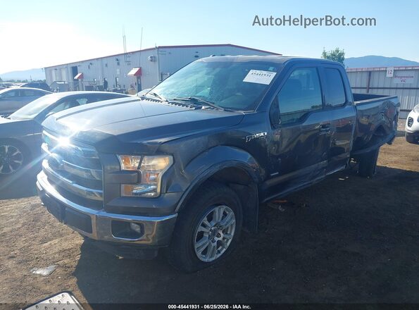 1FTFX1EG1GKD68459 2016 FORD F150 Gray Front left