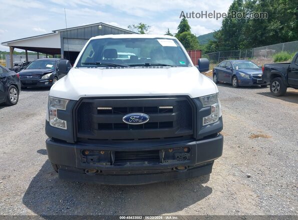 1FTFX1EG2HFB35118 2017 FORD F150 White Rear interior view