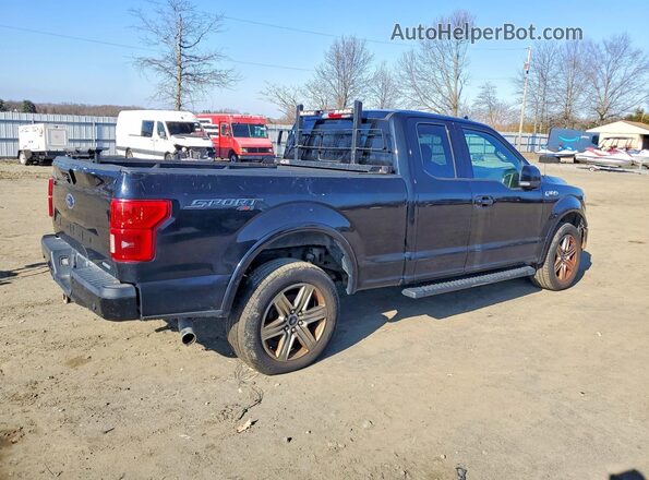 1FTFX1EG3JKC01494 2018 FORD F150 Black Trasero derecho