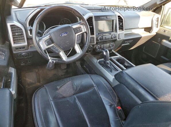 1FTFX1EG3JKC01494 2018 FORD F150 Black Vista del salpicadero