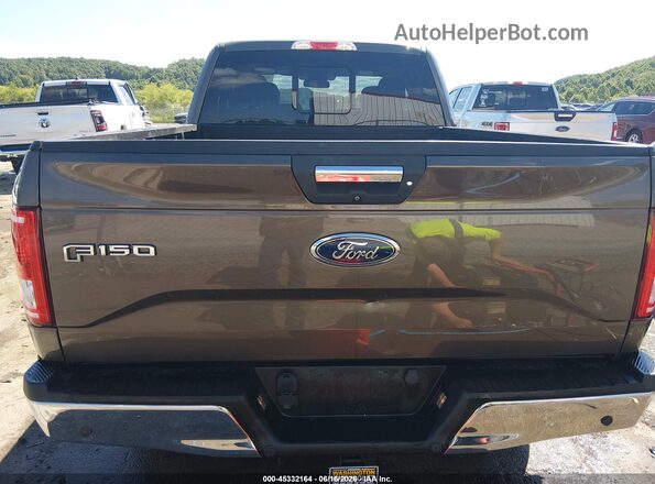 1FTFX1EG8HFB31672 2017 FORD F150 Brown 