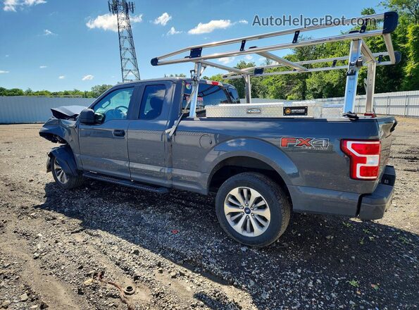 1FTFX1EG8JFE34280 2018 FORD F150 Gray Rear left