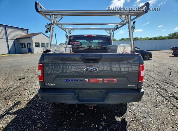 1FTFX1EG8JFE34280 2018 FORD F150 Gray Rear view