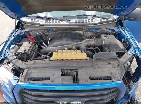 1FTFX1EG9GFC57117 2016 FORD F150 Blue Rear view