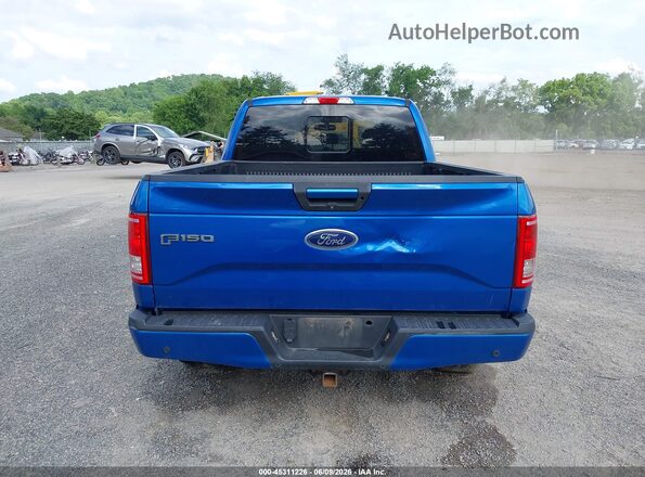 1FTFX1EG9GFC57117 2016 FORD F150 Blue 