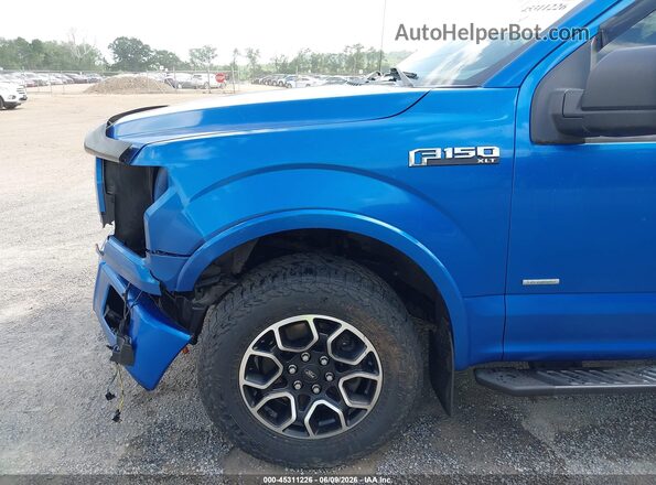 1FTFX1EG9GFC57117 2016 FORD F150 Blue 