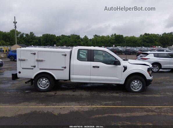 1FTFX1L54RKE84159 2024 FORD F150 White Rear interior view