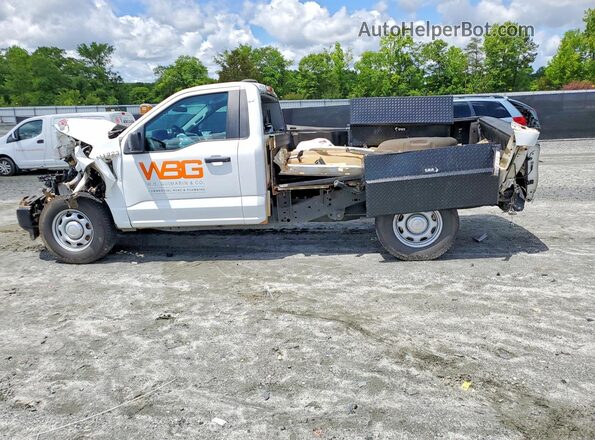 1FTMF1C50PKG09505 2023 FORD F150 White Հետևի ձախ
