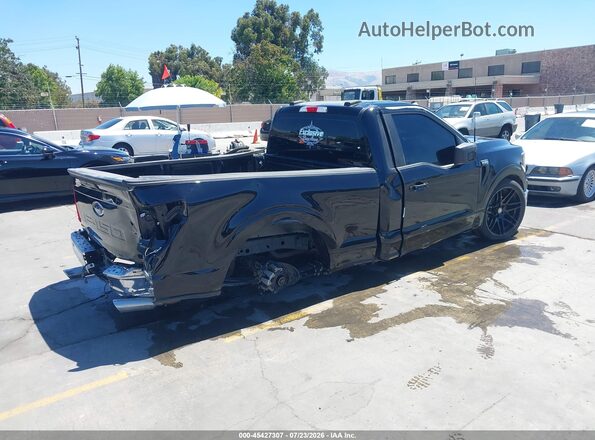 1FTMF1C51PKE96681 2023 FORD F150 Black Tył prawy