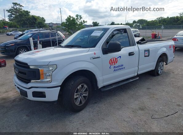 1FTMF1C53KKF33335 2019 FORD F150 White Vista tres cuartos delantera izquierda