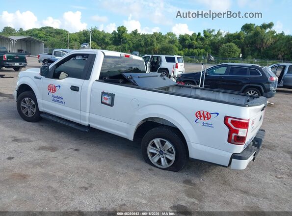 1FTMF1C53KKF33335 2019 FORD F150 White Trasero izquierdo