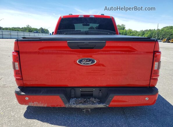 1FTMF1C53PKF64009 2023 FORD F150 Red Vista trasera