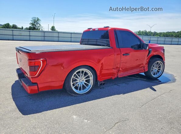 1FTMF1C53PKF64009 2023 FORD F150 Red Trasero derecho