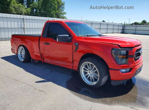 1FTMF1C53PKF64009 2023 FORD F150 Red Delantero derecho