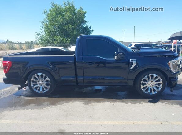 1FTMF1C55PKE92729 2023 FORD F150 Black Սալոնի հետևի տեսք