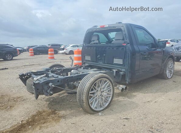 1FTMF1C55PKF71253 2023 FORD F150 Black Հետևի աջ