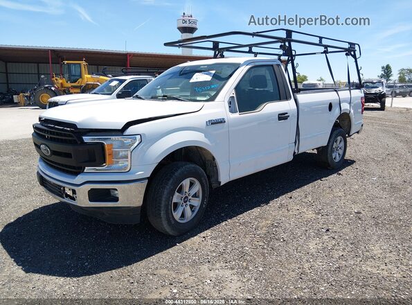 1FTMF1C57KKC49657 2019 FORD F150 White Передня ліва чверть