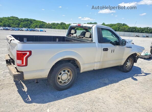 1FTMF1C81GFA67592 2016 FORD F150 Silver Rear right