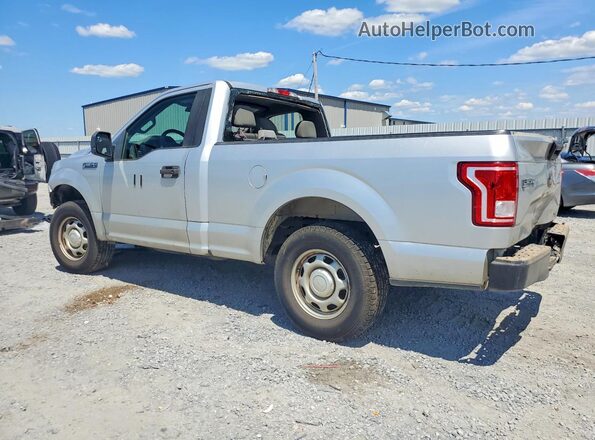 1FTMF1C81GFA67592 2016 FORD F150 Silver Rear left