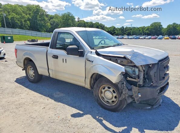 1FTMF1C81GFA67592 2016 FORD F150 Silver Front right