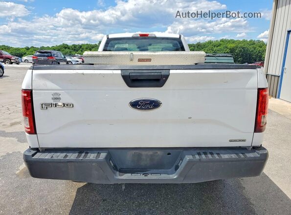 1FTMF1C81GKD86126 2016 FORD F150 White Հետևի տեսք