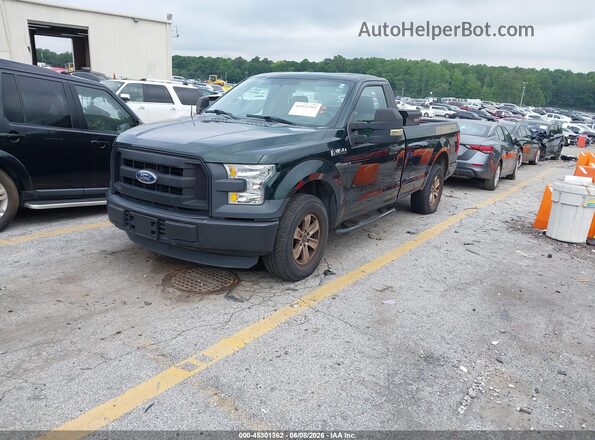 1FTMF1C82GKF34591 2016 FORD F150 Green Передня ліва чверть