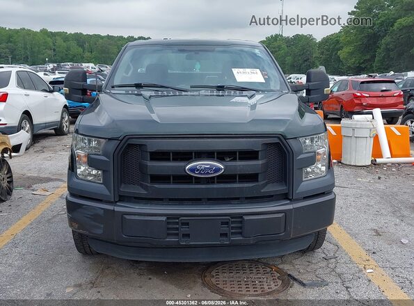 1FTMF1C82GKF34591 2016 FORD F150 Green Вид щитка приладів