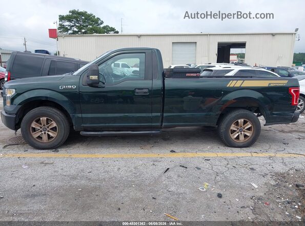1FTMF1C82GKF34591 2016 FORD F150 Green Панорамний вид салону 360°