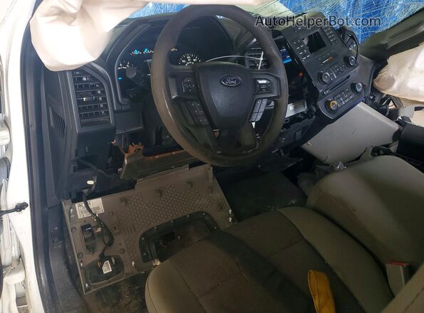 1FTMF1C83GFB52577 2016 FORD F150 White Dashboard view