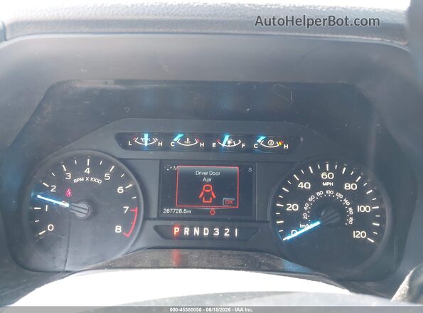 1FTMF1C84GKD77887 2016 FORD F150 White Հետևի նստատեղերի տեսք