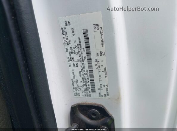 1FTMF1C84GKD83401 2016 FORD F150 White Շարժիչի բաժամունքի տեսք