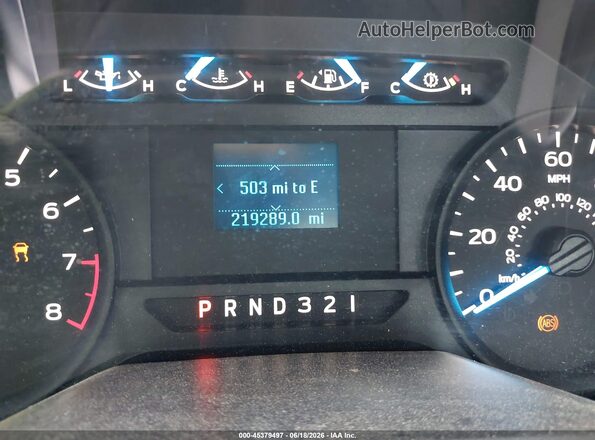1FTMF1C84GKD83401 2016 FORD F150 White Հետևի նստատեղերի տեսք