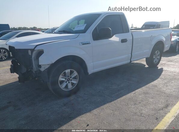 1FTMF1C85GKD13664 2016 FORD F150 White Vista tres cuartos delantera izquierda