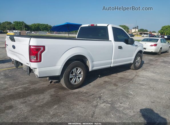 1FTMF1C85GKD13664 2016 FORD F150 White Trasero derecho