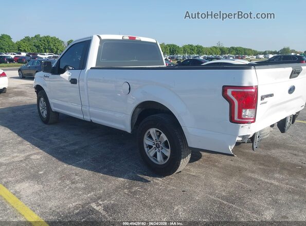 1FTMF1C85GKD13664 2016 FORD F150 White Trasero izquierdo