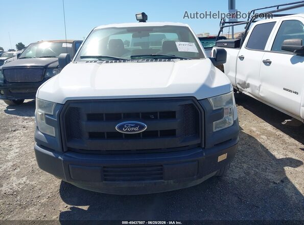 1FTMF1C85GKE64374 2016 FORD F150 White ხელსაწყოთა პანელის ხედი