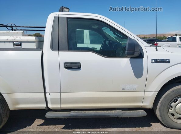 1FTMF1C85GKE64374 2016 FORD F150 White უკანა სალონის ხედი