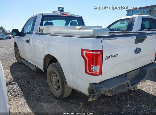 1FTMF1C87GKE64375 2016 FORD F150 White Trasero izquierdo