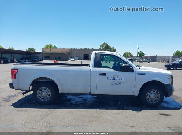 1FTMF1C88GKD05302 2016 FORD F150 White Widok wnętrza z tyłu