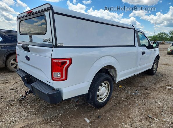 1FTMF1C88GKD60347 2016 FORD F150 Белый Задняя правая четверть