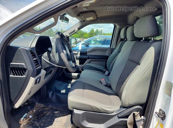 1FTMF1C88GKD60347 2016 FORD F150 Белый Вид салона спереди